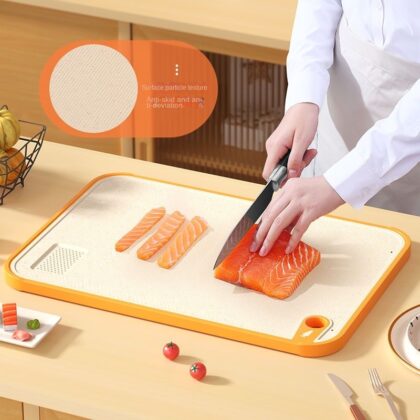Anti-bacterial And Mildew-Proof Double Sided Cutting Board